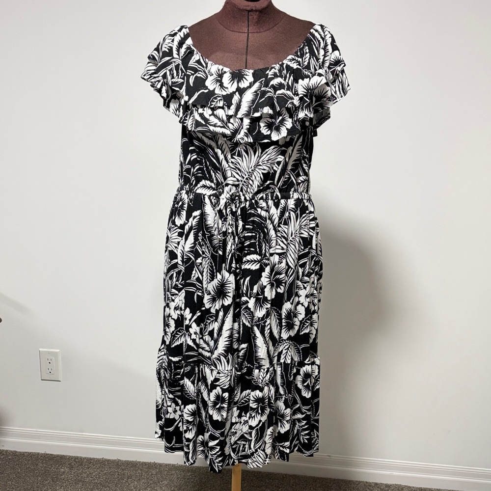 Ralph Lauren Floral Sundress Dress sz 16